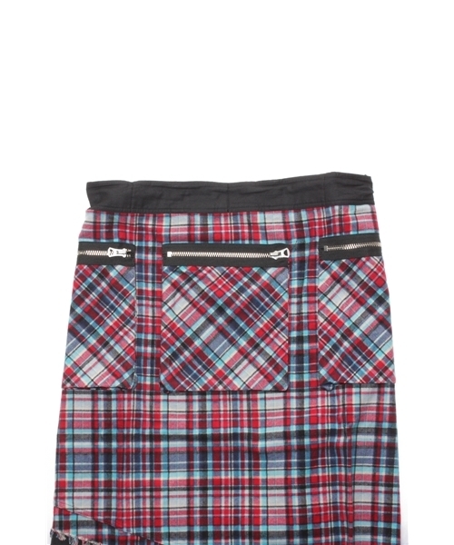 SASQUATCHfabrix.（サスクワァッチファブリックス）の「SASQUATCH BUM CHK FLAP（その他・メンズ・ダークグレー/レッド/コバルトブルー・フリー）」の8枚目の写真