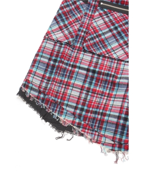 SASQUATCHfabrix.（サスクワァッチファブリックス）の「SASQUATCH BUM CHK FLAP（その他・メンズ・ダークグレー/レッド/コバルトブルー・フリー）」の6枚目の写真