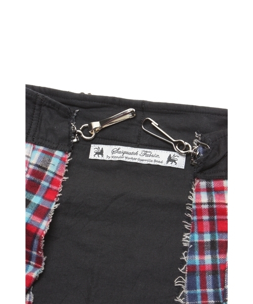 SASQUATCHfabrix.（サスクワァッチファブリックス）の「SASQUATCH BUM CHK FLAP（その他・メンズ・ダークグレー/レッド/コバルトブルー・フリー）」の4枚目の写真