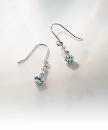 K10 ホワイトゴールド ピアス