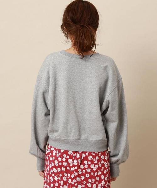 Another Edition(アナザーエディション)の「【WEB限定】ウラケトップス×フラワープリントスカート(ワンピース・レディース・グレー/ナチュラル・FREE)」の3枚目の写真