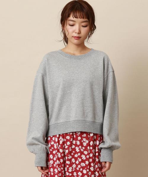 Another Edition(アナザーエディション)の「【WEB限定】ウラケトップス×フラワープリントスカート(ワンピース・レディース・グレー/ナチュラル・FREE)」の4枚目の写真