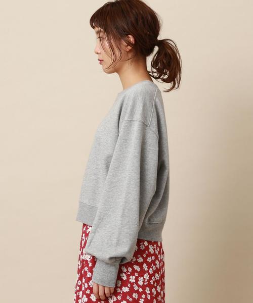 Another Edition(アナザーエディション)の「【WEB限定】ウラケトップス×フラワープリントスカート(ワンピース・レディース・グレー/ナチュラル・FREE)」の5枚目の写真