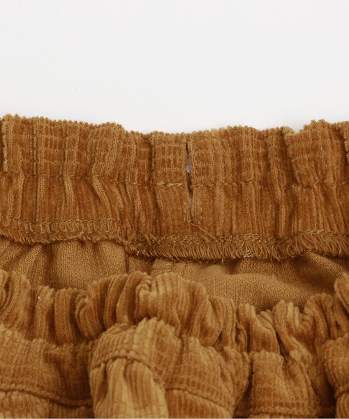 apres les cours（アプレレクール）の「秋の森刺繍ベビーワンピブルマセット（ロンパース・キッズ・ネイビー/キャメル・70/80）」の3枚目の写真