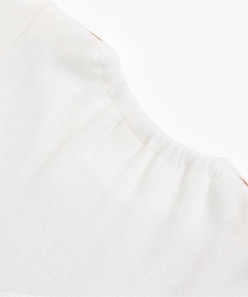 apres les cours（アプレレクール）の「秋の森刺繍ベビーワンピブルマセット（ロンパース・キッズ・ネイビー/キャメル・70/80）」の9枚目の写真