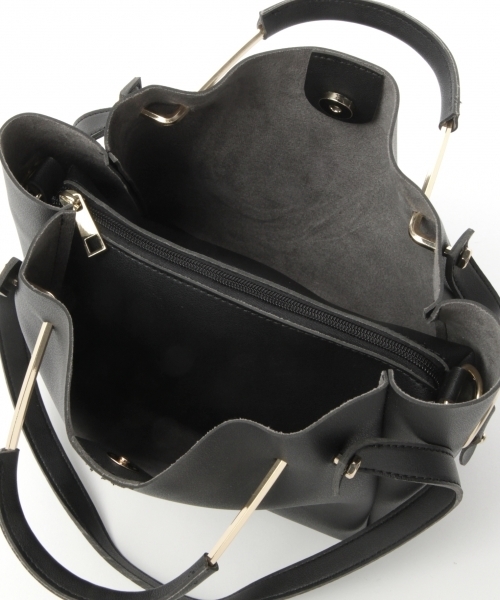 BLISS POINT(ブリスポイント)の「レザータッチ4WAYBAG/780026(トートバッグ・レディース・ライトグレー/ブラック/ベージュ/ピンク/ライトブルー/ライトベージュ/ホワイト・ONE SIZE)」の15枚目の写真