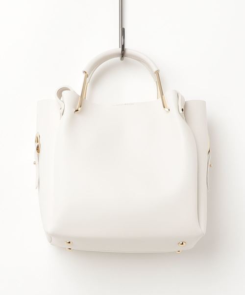 BLISS POINT(ブリスポイント)の「レザータッチ4WAYBAG/780026(トートバッグ・レディース・ライトグレー/ブラック/ベージュ/ピンク/ライトブルー/ライトベージュ/ホワイト・ONE SIZE)」の2枚目の写真