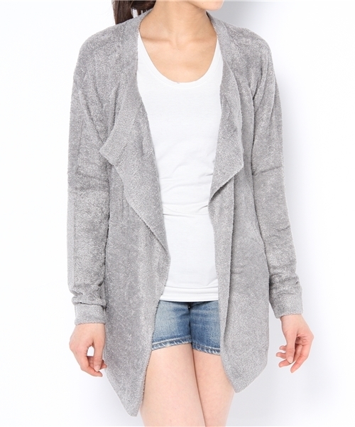 BAREFOOT DREAMS（ベアフットドリームズ）の「433 Cozy Chic lite one mile wear cardi（カーディガン/ボレロ・レディース・ストーン/ブラック系その他/グレー系その他・XS-S/MEDIUM/LXL）」の3枚目の写真