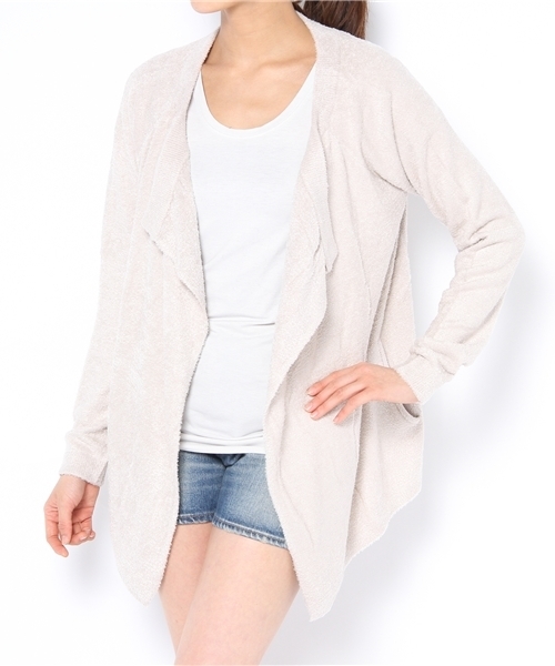 BAREFOOT DREAMS（ベアフットドリームズ）の「433 Cozy Chic lite one mile wear cardi（カーディガン/ボレロ・レディース・ストーン/ブラック系その他/グレー系その他・XS-S/MEDIUM/LXL）」の2枚目の写真