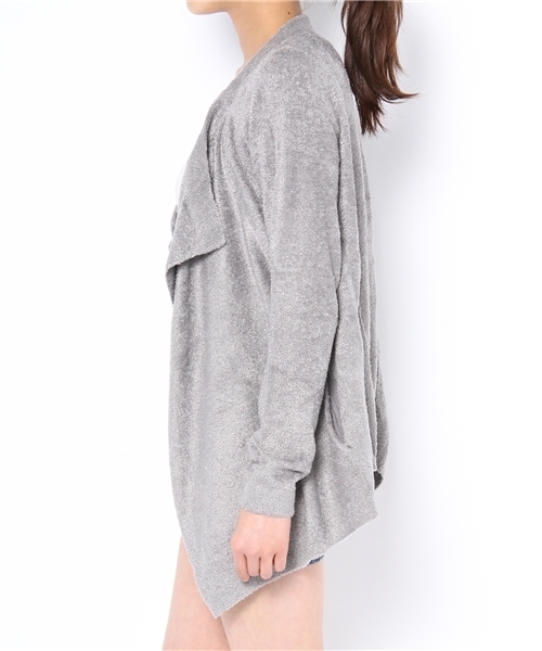 BAREFOOT DREAMS（ベアフットドリームズ）の「433 Cozy Chic lite one mile wear cardi（カーディガン/ボレロ・レディース・ストーン/ブラック系その他/グレー系その他・XS-S/MEDIUM/LXL）」の4枚目の写真