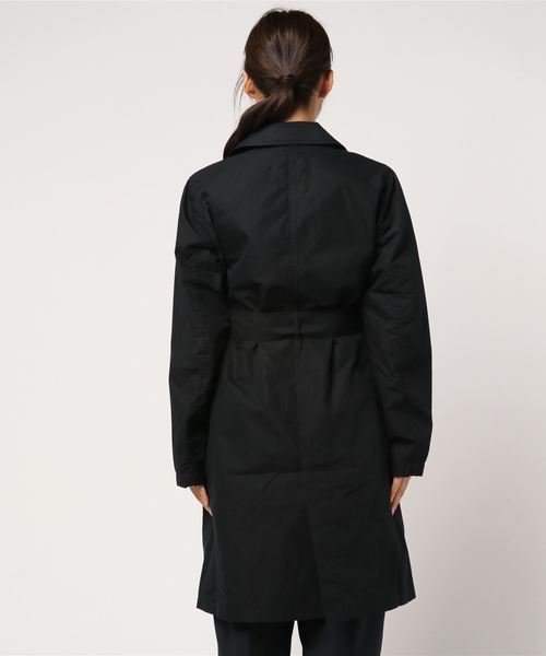 HYSTERICSヒステリックスブラックダブルブレストロングコート HYSTERICSヒステリックスブラックダブルブレストロングコート