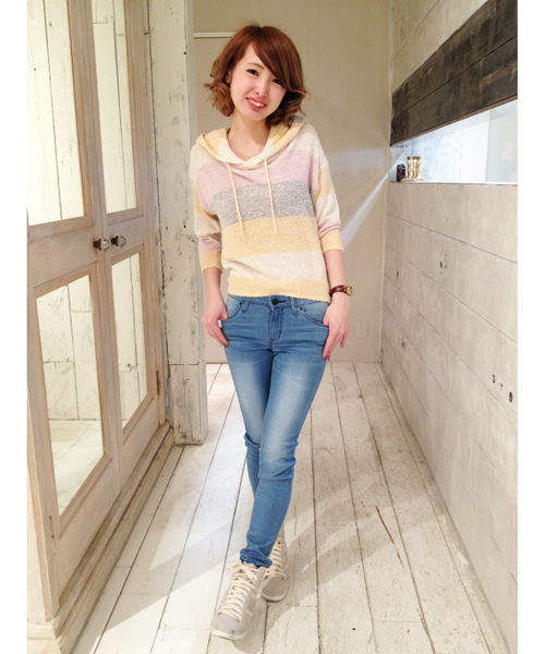 Chico（チコ）の「POPJEGGINGS（その他パンツ・レディース・ライトインディゴブルー/ワンウォッシュ/ブルー系その他・XX-SMALL/SMALL/X-SMALL）」の8枚目の写真