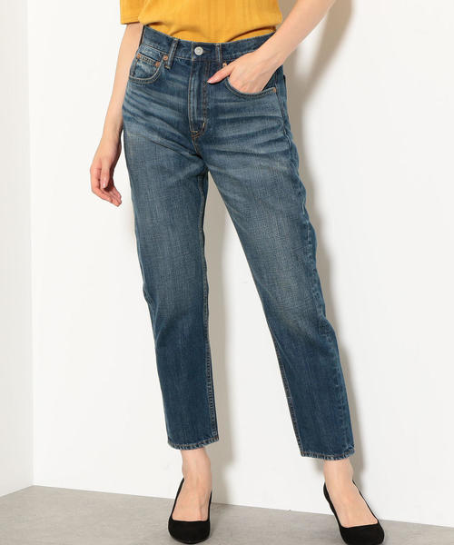 green label relaxing(グリーンレーベルリラクシング)の「◆SC SIGNATURE デニム パンツ(デニムパンツ・レディース・コバルトブルー/ネイビー/ライトブルー・40/44/42/36/34/38/46)」の3枚目の写真