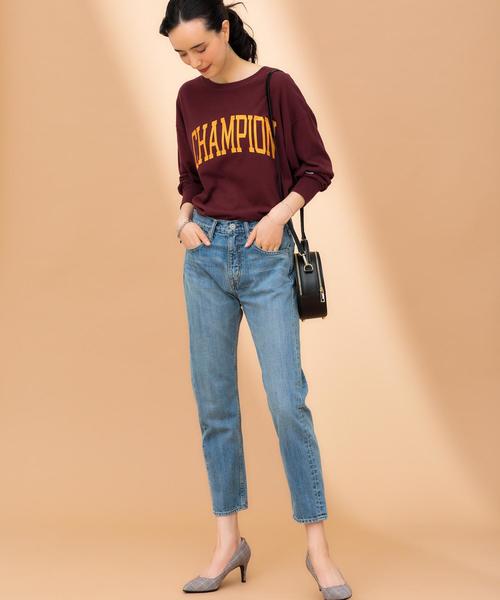 green label relaxing（グリーンレーベルリラクシング）の「◆SC SIGNATURE デニム パンツ（デニムパンツ・レディース・コバルトブルー/ネイビー/ライトブルー・38/46/36/40/34/42/44）」の7枚目の写真