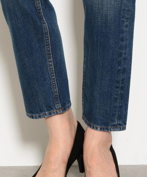 green label relaxing(グリーンレーベルリラクシング)の「◆SC SIGNATURE デニム パンツ(デニムパンツ・レディース・コバルトブルー/ネイビー/ライトブルー・40/44/42/36/34/38/46)」の12枚目の写真