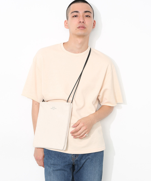 ADAM ET ROPE'(アダムエロペ)の「ONOメリヤス カットオフスリーブT(スウェット・メンズ・ブラック/サックスブルー/グリーン/キナリ/レッド系その他4・M/L)」の2枚目の写真