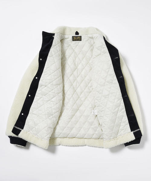 Wrangler（ラングラー）の「Wrangler/別注ボア　ランチコート（ブルゾン・メンズ・ブラック/ホワイト・SMALL/MEDIUM/LARGE）」の8枚目の写真