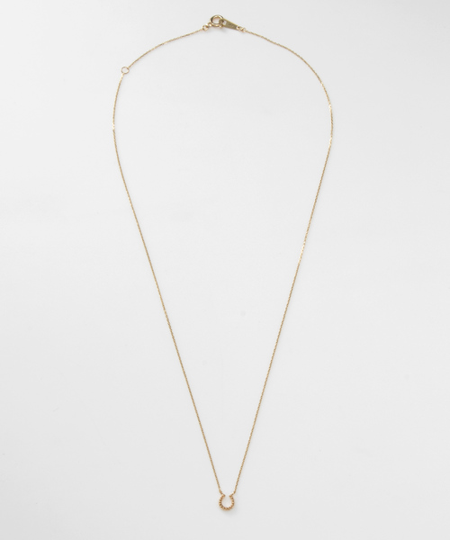 Phoebe（フィービィー）の「<ラストワン>【K10】ホースシューネックレス（ネックレス・レディース・ゴールド/その他3/その他2/その他1・FREE）」の6枚目の写真