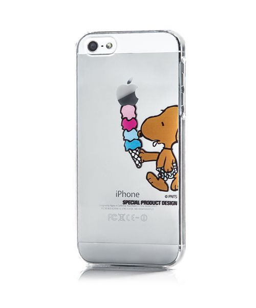 SNOOPY（スヌーピー）の「【SURF'S UP PEANUTS】iPhone5/5s/SE CLEAR CASE / ICECREAM（スマホケース/カバー・メンズ・クリア・ONE SIZE）」の2枚目の写真