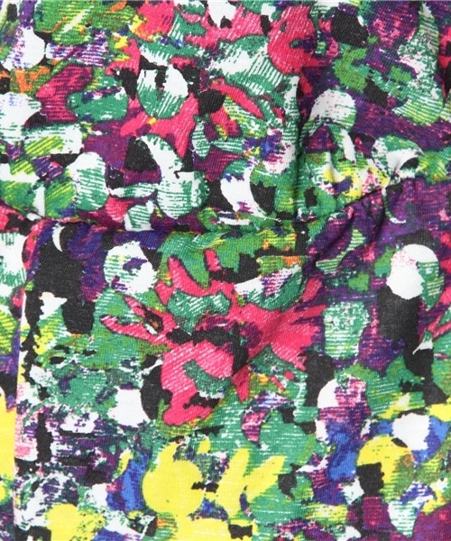 TOPSHOP（トップショップ）の「FLORAL DOT BANDEAU PLAYSUIT（サロペット/オーバーオール・レディース・マルチ・10/8/6）」の7枚目の写真