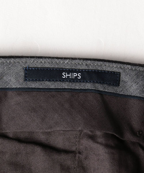 SHIPS(シップス)の「SC: コットン ストレッチ チェック柄 ノープリーツ パンツ(その他パンツ・メンズ・ダークグレー/ネイビー・29/31/30/32/33/34)」の10枚目の写真