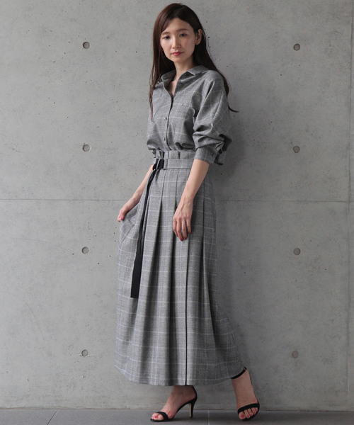 1er Arrondissement(プルミエアロンディスモン)の「ドルマンシャツ(シャツ/ブラウス・レディース・チェック/ストライプ・38/36)」の2枚目の写真