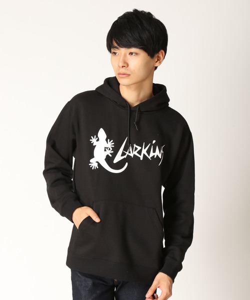 LARKiNS(ラーキンス)の「【LARKINS/ラーキンス】ロゴプリントプル 種類豊富な品揃え Larkins(USA)グラフィックスウェットパーカ パーカー