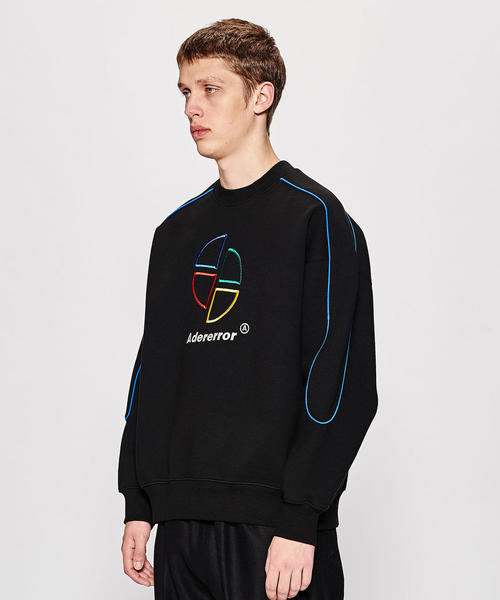 ADER（アデル）の「＜ADER error＞ LOGO CREW SWT/スウェット