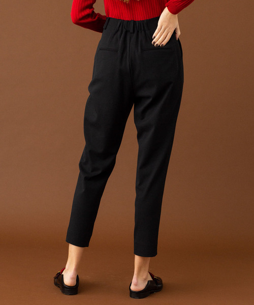 UNITED TOKYO（ユナイテッドトウキョウ）の「ハイスペックウーリーテーパード（その他パンツ・レディース・ブラック/ライトグレー/バーガンディー・1/2/3）」の16枚目の写真