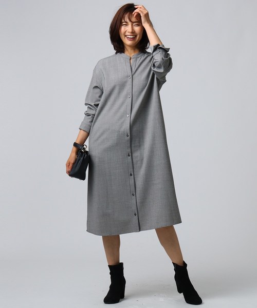 Untitled アンタイトル の 千鳥格子シャツワンピース ワンピース Wear