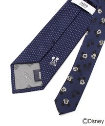 [ ミッキーマウス ]フェイスモノグラムネクタイ[ メンズ タイ ミッキー ギフト 箱 ]