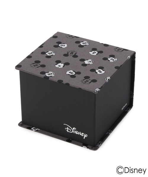 Disney（ディズニー）の「[ ミッキーマウス ]フェイスモノグラムネクタイ[ メンズ タイ ミッキー ギフト 箱 ]（ネクタイ・メンズ・ネイビー/ボルドー・80）」の6枚目の写真