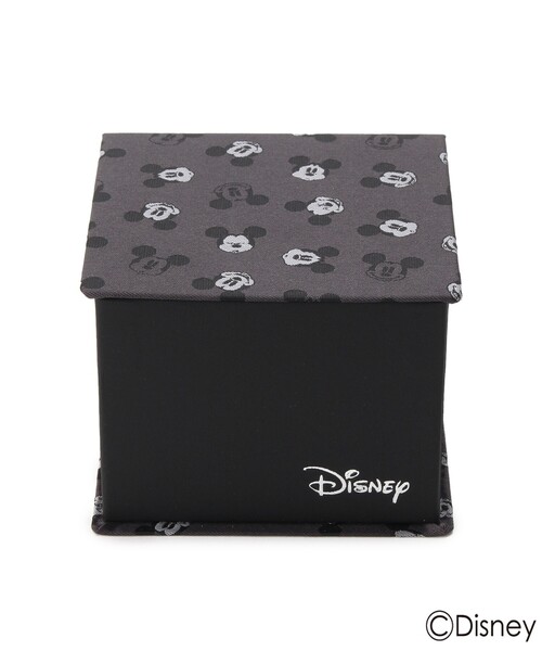 Disney（ディズニー）の「[ ミッキーマウス ]フェイスモノグラムネクタイ[ メンズ タイ ミッキー ギフト 箱 ]（ネクタイ・メンズ・ネイビー/ボルドー・80）」の5枚目の写真