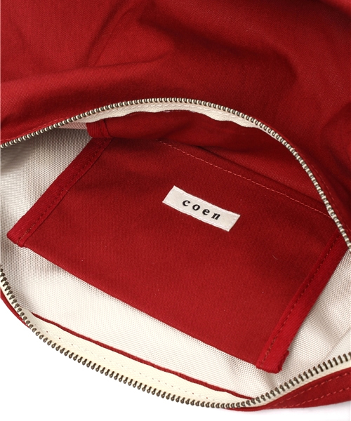 coen（コーエン）の「SUNDUCK（サンダック）ショルダーバッグ（ショルダーバッグ・レディース・モカ/レッド/ダークグリーン・フリー）」の12枚目の写真