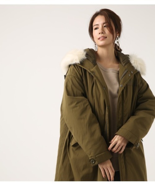 Azul By Moussy アズールバイマウジー の オーバーモッズ中綿コート モッズコート Wear