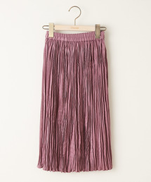 DISCOAT | 【キッズ】サテンランダムプリーツスカート(スカート)