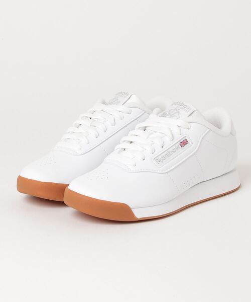 Reebok(リーボック)の「プリンセス / PRINCESS(スニーカー・レディース・ブラック/ホワイト/ホワイト×ピンク/ホワイト×ゴールド/ホワイト×シルバー/ネイビー/ホワイト×ブルー/ホワイト×ホワイト/ブラック系その他/ホワイト×ネイビー/ホワイト×ライトピンク/ホワイト×パープル/ホワイト系その他/ホワイト系その他2/ホワイト系その他3/アクア/ベージュ・25.5cm/25.0cm/24.5cm/24.0cm/23.5cm/23.0cm/26.0cm/22.5cm/22.0cm/22.5㎝)」の11枚目の写真