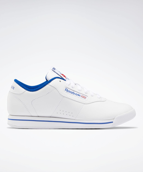 Reebok(リーボック)の「プリンセス / PRINCESS(スニーカー・レディース・ブラック/ホワイト/ホワイト×ピンク/ホワイト×ゴールド/ホワイト×シルバー/ネイビー/ホワイト×ブルー/ホワイト×ホワイト/ブラック系その他/ホワイト×ネイビー/ホワイト×ライトピンク/ホワイト×パープル/ホワイト系その他/ホワイト系その他2/ホワイト系その他3/アクア/ベージュ・25.5cm/25.0cm/24.5cm/24.0cm/23.5cm/23.0cm/26.0cm/22.5cm/22.0cm/22.5㎝)」の3枚目の写真