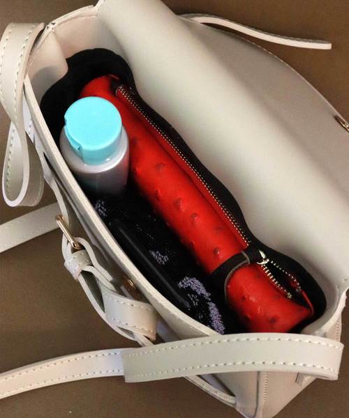 florist(フローリスト)の「タイベルトプレーンショルダーバッグ(ショルダーバッグ・レディース・ホワイト/ブラック/ブラウン/キャメル・FREE)」の13枚目の写真