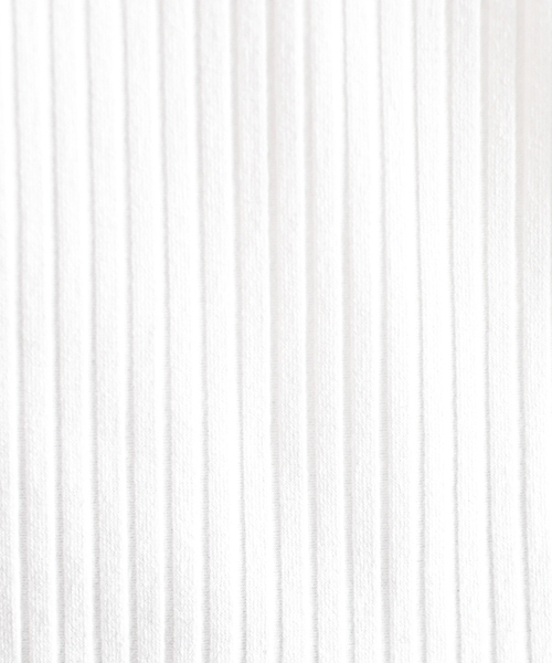 PairPair(ペアペア)の「スカラップレースリブロンT(Tシャツ/カットソー・レディース・ブラック/オフホワイト・FREE)」の10枚目の写真