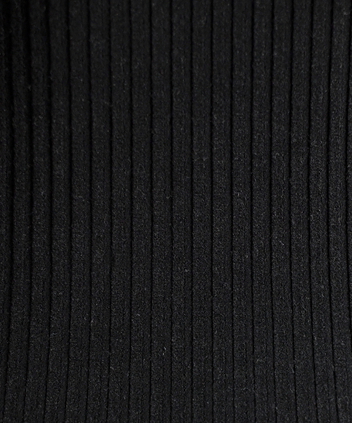 PairPair(ペアペア)の「スカラップレースリブロンT(Tシャツ/カットソー・レディース・ブラック/オフホワイト・FREE)」の11枚目の写真