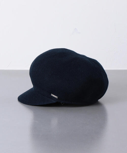 UNITED ARROWS（ユナイテッドアローズ）の「UWSC LN キャスケット◆（ハット・レディース・ネイビー/ブラック/ベージュ・FREE）」の5枚目の写真