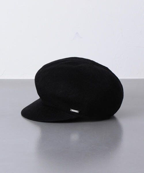 UNITED ARROWS（ユナイテッドアローズ）の「UWSC LN キャスケット◆（ハット・レディース・ネイビー/ブラック/ベージュ・FREE）」の12枚目の写真