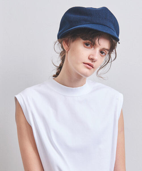 UNITED ARROWS（ユナイテッドアローズ）の「UWSC LN キャスケット◆（ハット・レディース・ネイビー/ブラック/ベージュ・FREE）」の16枚目の写真