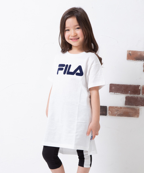 半袖ロゴワンピース ワンピース Fila フィラ のファッション ワンピース Zozo限定 ワンピース Fila フィラ セール Fila フィラ