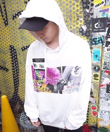 【ビッグシルエット】AFYF HW MILANO ART PARKA/オーバーサイズミラノアートパーカー