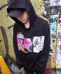 【ビッグシルエット】AFYF HW MILANO ART PARKA/オーバーサイズミラノアートパーカー