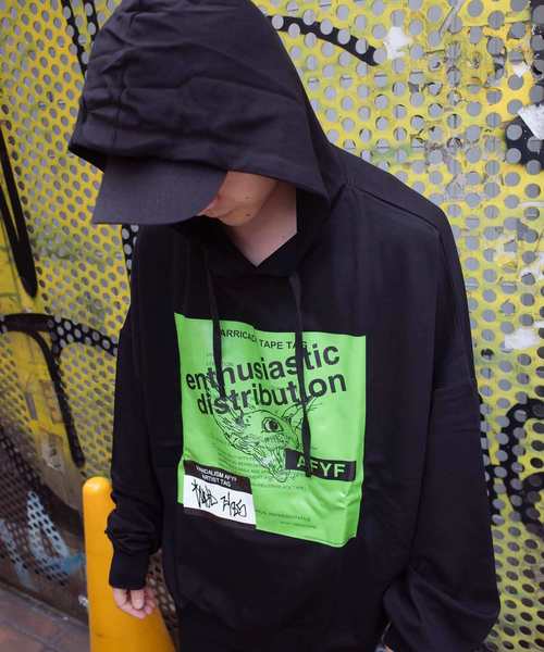 AFYF(エーエフワイエフ)の「【ビッグシルエット】AFYF HW MILANO ART PARKA/オーバーサイズミラノアートパーカー(パーカー・メンズ・ホワイト系その他/ホワイト系その他3/ホワイト系その他4/ブラック系その他4/ブラック系その他3/ブラック系その他2/ブラック系その他/ホワイト系その他2/その他1/その他3/その他4/その他2/その他/その他5/その他6/その他7・FREE)」の8枚目の写真