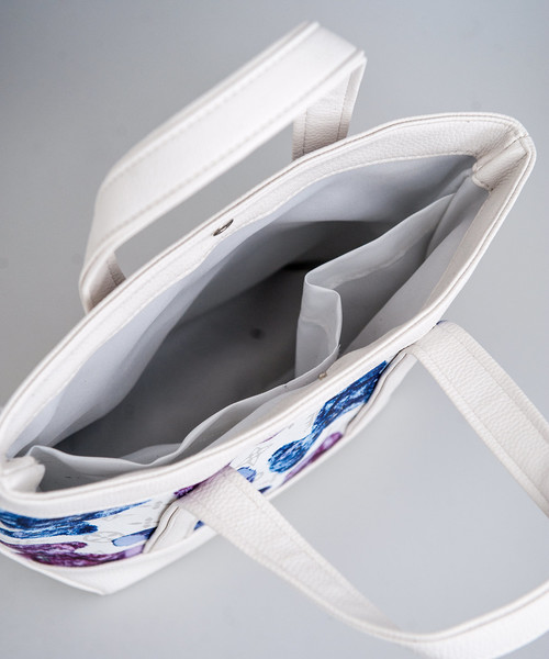 BACKSTAGE PASS(バックステージパス)の「FB MONO TOTE(エフビー モノ トート)くまちゃん モノグラム ミニ トート(トートバッグ・レディース・ホワイト/ブラック・FREE)」の12枚目の写真