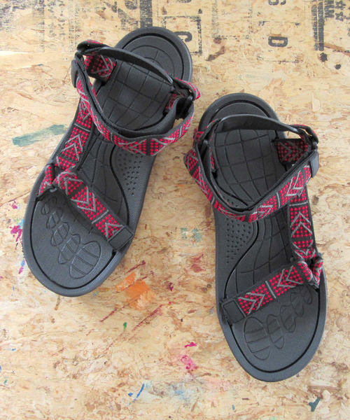 Sorotto ソロット の 親子お揃い 柄タイプベルクロスポーツサンダル サンダル Wear